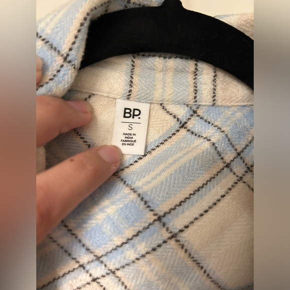BP. Light blue Flannel Oversized - Picture 2 of 3